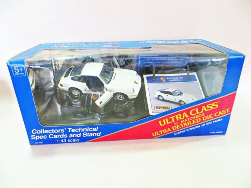 MATCHBOX ULTRA CLASS 35500 'PORSCHE 911 CARRERA 4' WHITE. EXCELLENT/BOXED - Picture 1 of 5