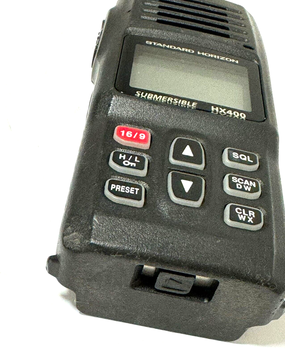 Standard Horizon HX400 Handheld VHF Marine Radio | Black