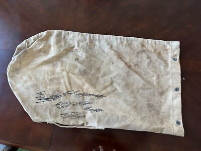 ナ*オ様 1945’s★アメリカ海軍★USS BURDO ★WW2・ミリタリーブ US Navy USN Original Issue WWII WW2 large duffel / Sea Bag