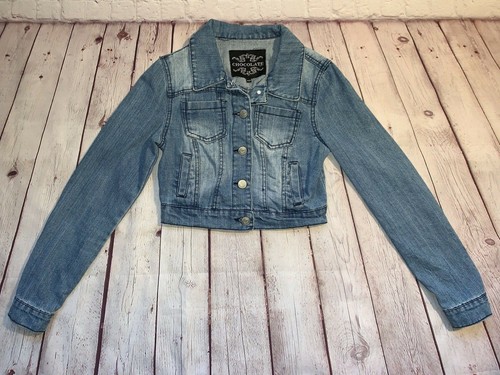 Chocolate Jean Jacket Womens Small 
