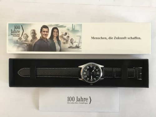Mercedes-Benz SAMMLER Uhr. 100 Jähriges Jubiläum von Mercedes-Benz Sindelfingen
