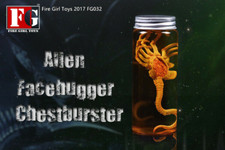 Fire Girl Toys FG032 1:6 Predator Alien Facehugger Scene Props Figure Model Toys