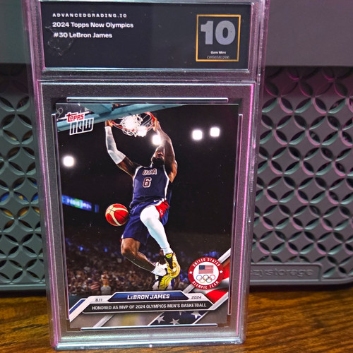 LeBron James - 2024 Olympic Games TOPPS NOW® Card 30 - PR: 35,553