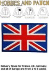 patch bandiera UK toppa termoadesiva flag United Kingdom iron on Regno Unito eng