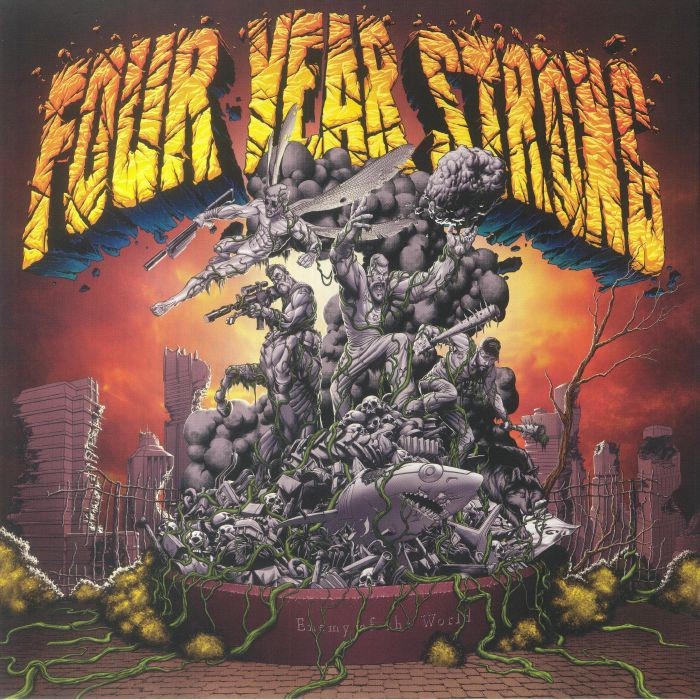 FOUR YEAR STRONG - Enemy Of The World (Re Recorded) - gatefold coloured vinyl LP