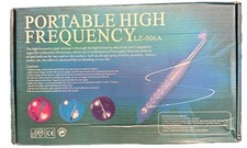    Portable High Frequency LZ-006A Facial Machine Skin Spot Remover 4 Attachments