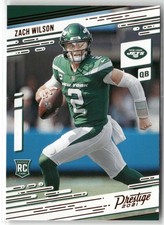 2021 Panini Chronicles Zach Wilson Prestige Rookies Update New York Jets #202
