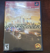 EA Need for Speed: Undercover Greatest Hits Sony PlayStation 2 w/ Manual T