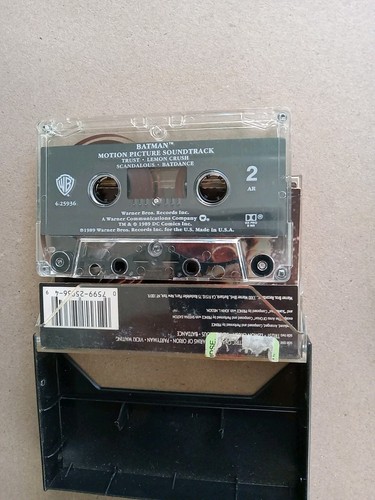 Batman. Batman Returns Soundtracks Prince, U2, 5 Cassette Tape Lot. Tested - Picture 7 of 23