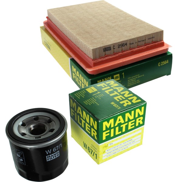 Mann Inspektionspaket Filterset FüR Mazda Premacy 1.9 2.0 323 F VI 1.6-image