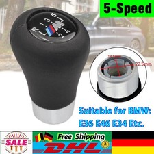 5 Gang M Stil Schaltknauf Schalthebel Haube Auto für BMW M E30 E34 E36 E38 E46