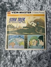 Vintage View Master Star Trek TV Reels Booklet B555 GAF 1974