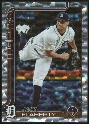 2025 Topps Series 2 Super Box JACK FLAHERTY ''SILVER FOILBOARD'' Parallel #504