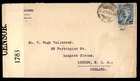 Mayfairstamps Mexico 1918 Mex City to London England Censored Cover aax_12595