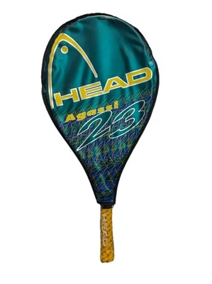 Head Agassi 23 Tennis Racquet + Carry Case Andre Agassi Vintage 90s NEW 45-49in - Photo 1/4