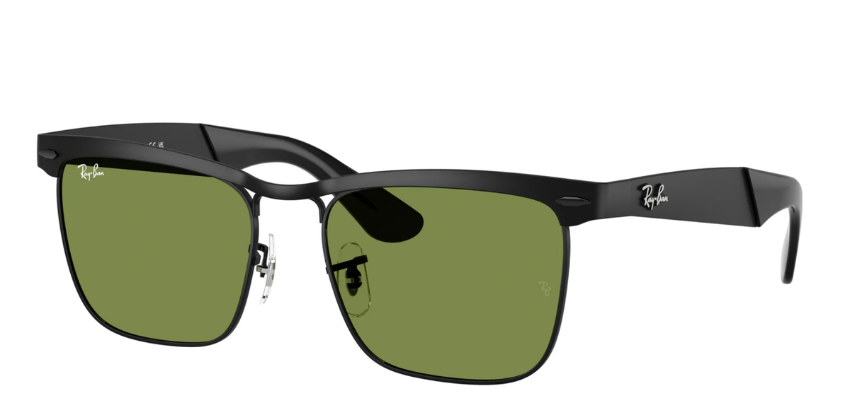 Ray-Ban Wayfarer Deluxe Sunglasses RB 3875 006/4E 56-18 145 Black