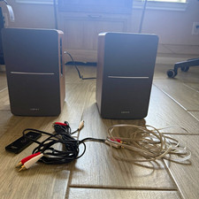 Edifier R1280T Powered Bookshelf Speakers 42W RMS w/ Remote Cables Box