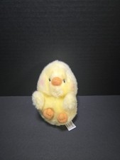 Aurora Plush Round Rolly Pet Chickadee Chick Plush Stuffed Animal 5  