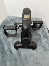 Under Desk Stationary Exercise Bike - Portable Arm Leg Foot Pedal Exerciser