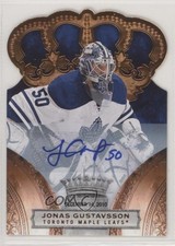 2010 Panini Crown Royale Premiere Date Signatures /100 Jonas Gustavsson Auto 0bz