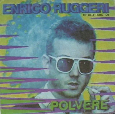 Enrico Ruggeri Polvere Vinyl Single 7inch NEAR MINT CGD
