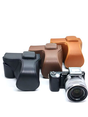PU Leather Camera Bag Body Case Cover Shell for Sony  NEX  5R 5T 5N 5C
