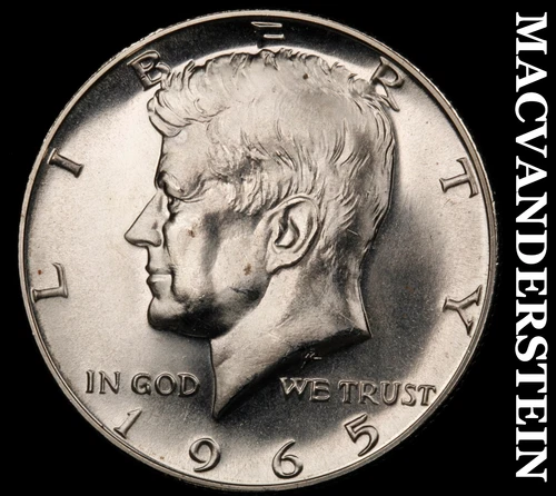 1965 Kennedy Half Dollar- SMS- Silver- Choice Gem Proof Luster #J1700