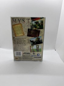Myst Sega Saturn Complete CIB, Game, Manual & Original Case Tested