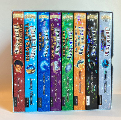 Charlie Bone The Complete Collection Box Set Vol 1-8 Paperbacks UK Egmont Series