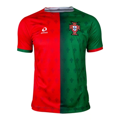 ARTIVA Portugal `25 Trikot grün/rot - Unisex Adult