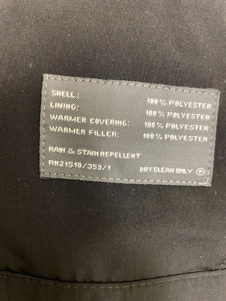 Abrigo de lluvia Kenneth Cole Reaction abotonado con forro de cremallera talla M 40-42 usado en excelente estado Foto 4 de 4