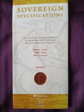 22 Carat Gold Bullion Sovereign 2000 Millenium