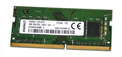 4 GB DDR4-RAM 260 pin SO-DIMM 1Rx8 PC4-2400T CL17  'Kingston HP24D4S7S8MB-4'