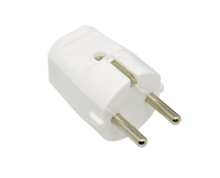 Schukostecker Schutzkontakt Stecker Kaiser Weiß IP20