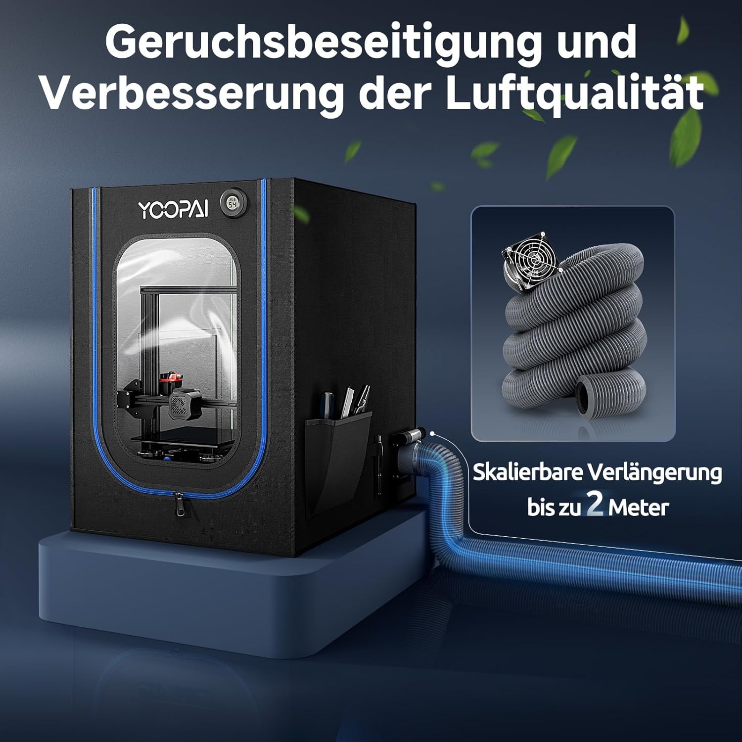 3D Druckerhaube für Anycubic Kobra Creality Ender 3 V2 S1 Belüftungssystem - Bild 4