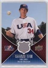 2009 Upper Deck USA National Team Game Jersey Derek Dietrich #USA-DD h6c