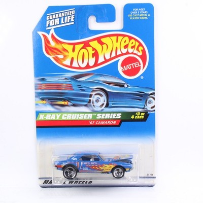 Hot Wheels 1999 - BLUE CARD COLLECTOR - '67 CAMARO - X-RAY CRUISER