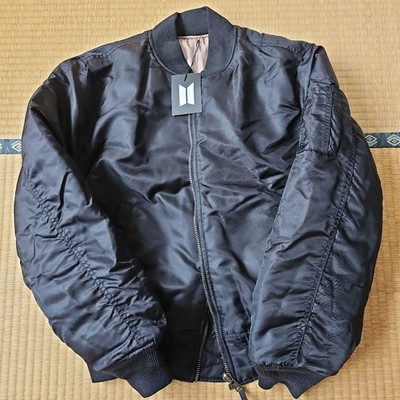 BTS Jungkook Golden Official Oversized Bomber Jacket No Card XL