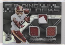 2020 Panini Spectra Building Blocks Relics 16/99 Antonio Gandy-Golden 0eo6