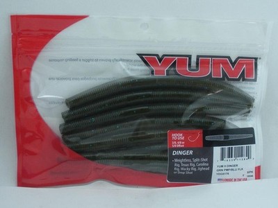 Yum YDG5176 5 '' Yum Dinger Kürbiskerne Blau Flake 8CT