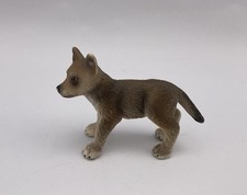 Schleich GREY WOLF PUP Cub Baby Wildlife figu...