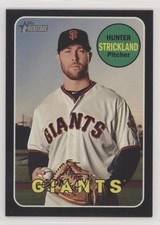2018 Topps Heritage High Number Black Border /50 Hunter Strickland #515 8d2