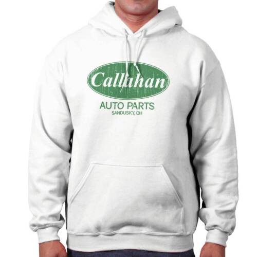 Funny Car Mechanic Gift Callahan Auto Parts Hoodie Hooded Sweatshirt Men Women - Picture 1 of 12