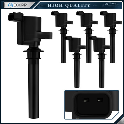 ECCPP 6 Ignition Coils For 2001-2008 Ford Escape 2000-2004 Ford Taurus 3.0L V6