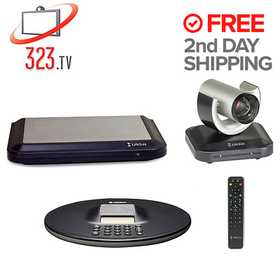 LifeSize Team 220 Complete HD Video System W/ Camera 200 & Phone 1000-0000-1129