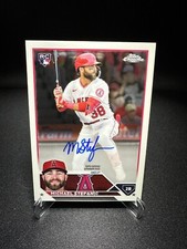 2023 Topps Chrome Baseball - Michael Stefanic - Base Rookie Autograph - #RA-MST