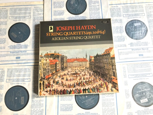 Aeolian String Quartet HAYDN String Quartets (op. 20 & 64) 6 LP Argo Box Set - Picture 2 of 11
