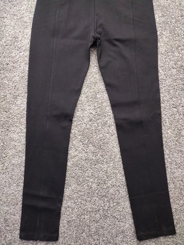 NWT SHINESTAR Womens Black Rayon Pull-On Skinny Leg Pants w/Elastic Accent SZ L - Picture 11 of 11