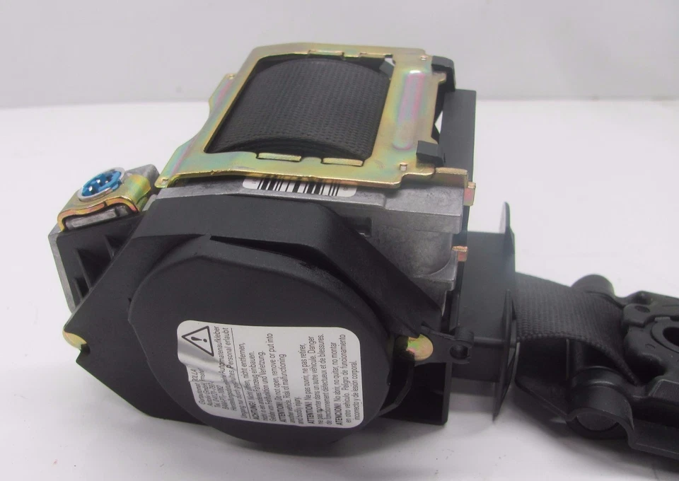 CINTURÓN SEGURIDAD DELANTERO DERECHO BMW 745LI 2002-2005 NEGRO (561078501) OEM KM509208 Foto 3 de 4