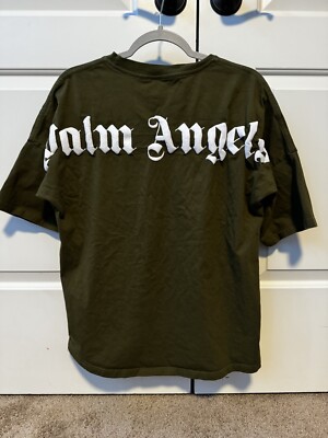 Dark Green Palm Angels t-shirt | eBay